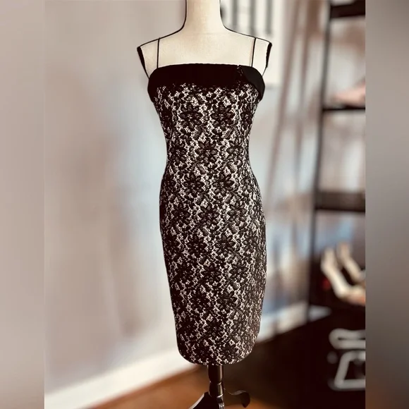 Talbots Lace Sheath Dress - Picture 2 of 10